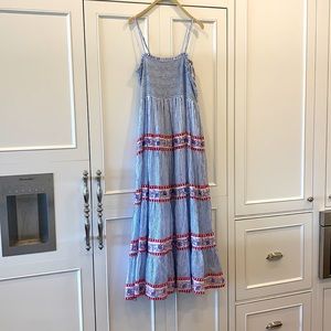 Oliphant Smocked Sundress M